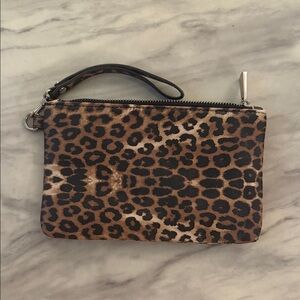 Express Animal Print Wristlet